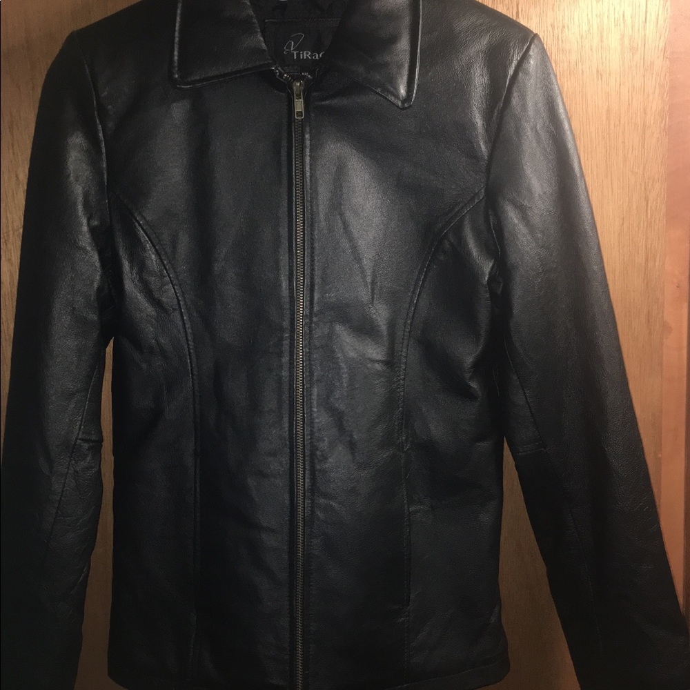 Leather jacket